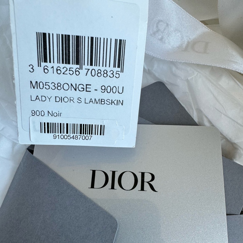 Used Lady Dior Small Black - Picture 4 of 14